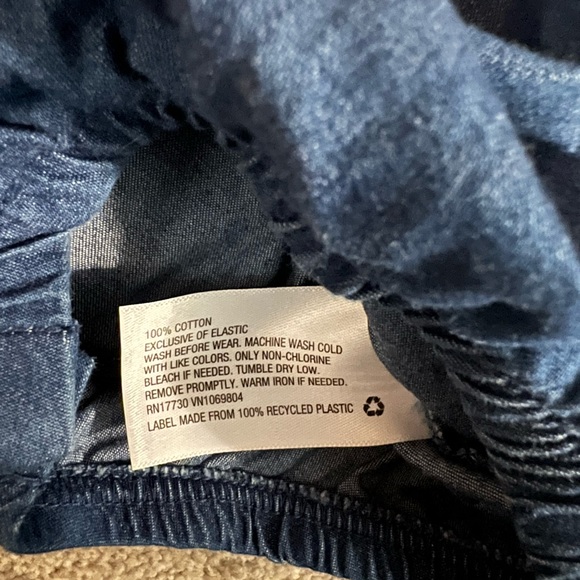 Cat & Jack Baby Girl Denim Bubble - Picture 6 of 6